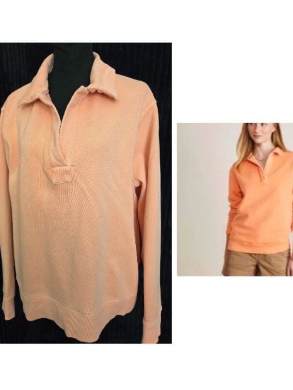 Vineyard Vines Women's Classic Cam Sweatshirt Large